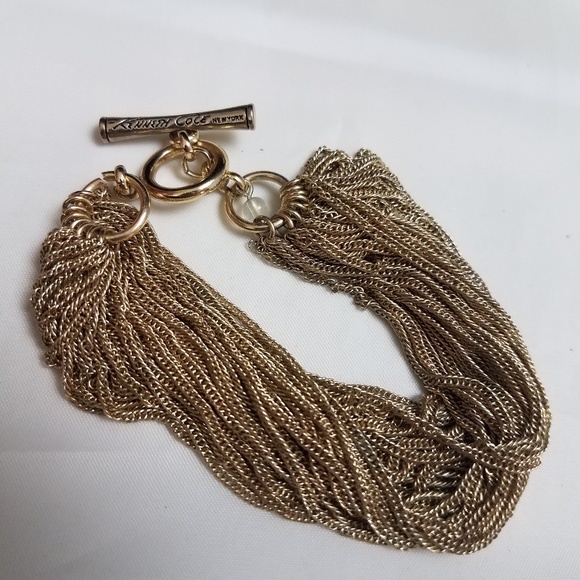 Kenneth Cole Jewelry - Gold Tone Multi Chain Bracelet